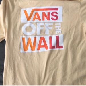 Vans yellow long sleeve